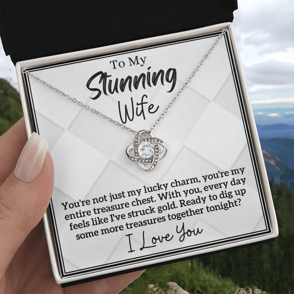 To My Stunning Wife, My Entire Treasure Chest