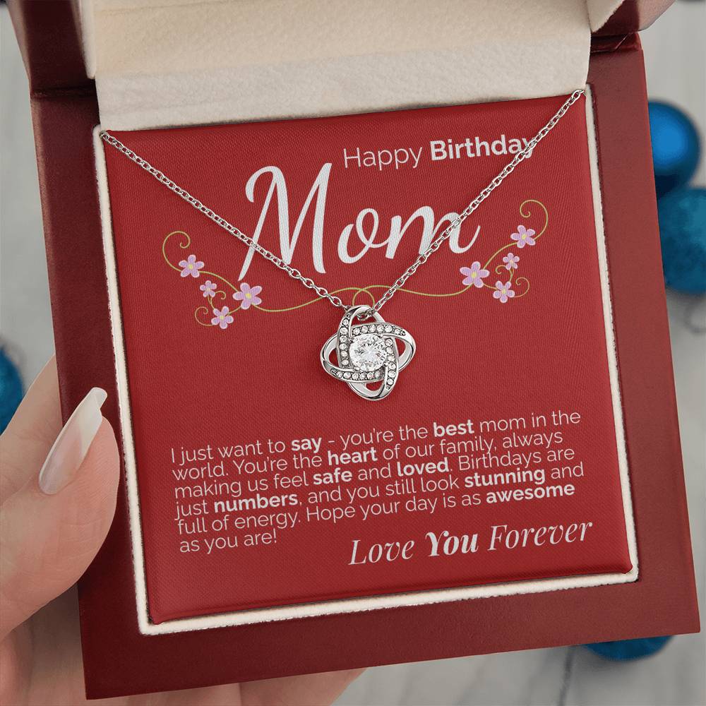 Happy Birthday to the Best Mom in the World - You're Our Heart, Our Home, and Always Beautiful.