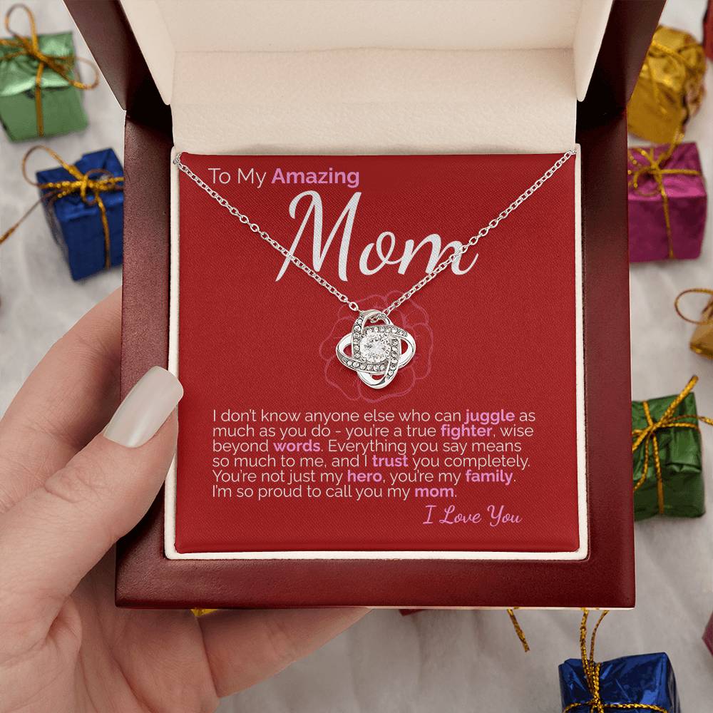 To My Amazing Mom: You're My Hero, My Guide, and the Strongest Woman I Know - I'm So Proud to Call You Mine.