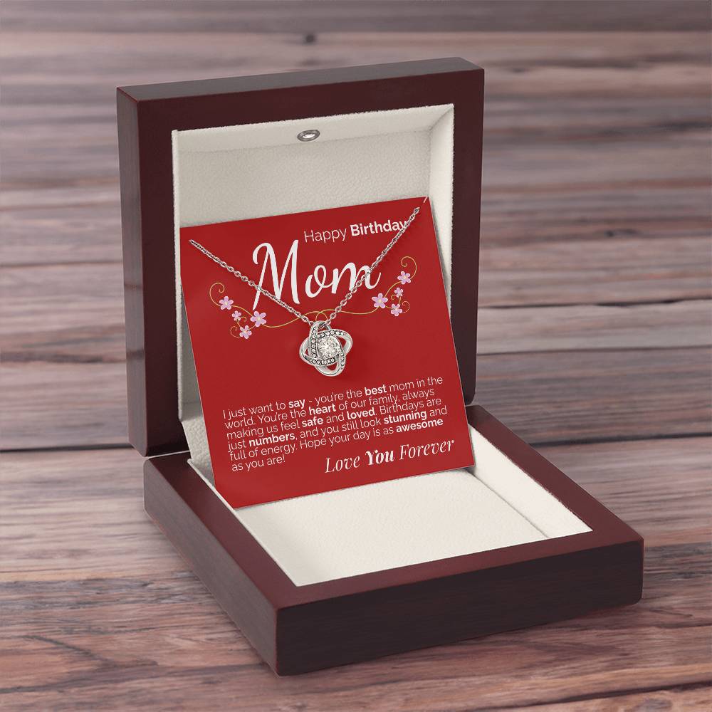 Happy Birthday to the Best Mom in the World - You're Our Heart, Our Home, and Always Beautiful.