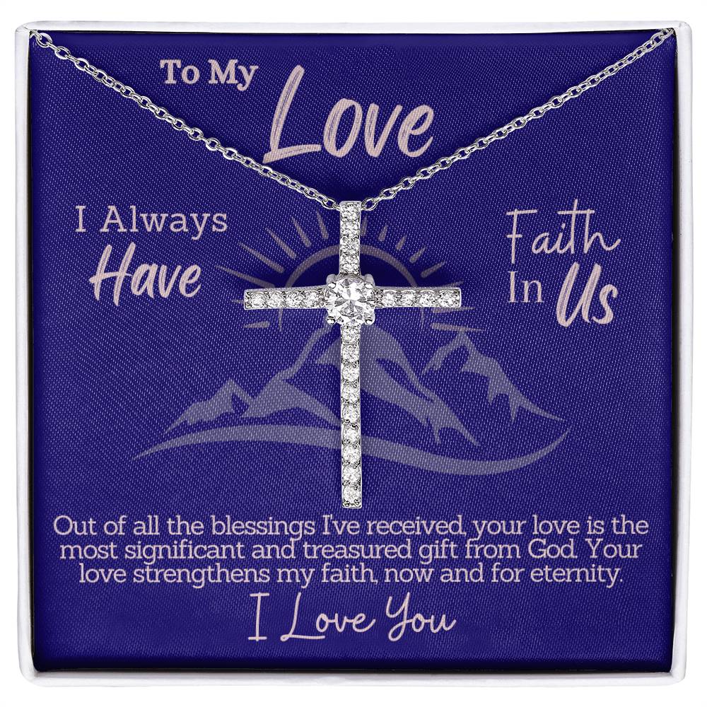 Divine Blessings & Eternal Love: Soul Partner Sterling Silver Jewelry Set with Faith-Based Message Card - For the Wife or Girlfriend Who's Your Gift from God