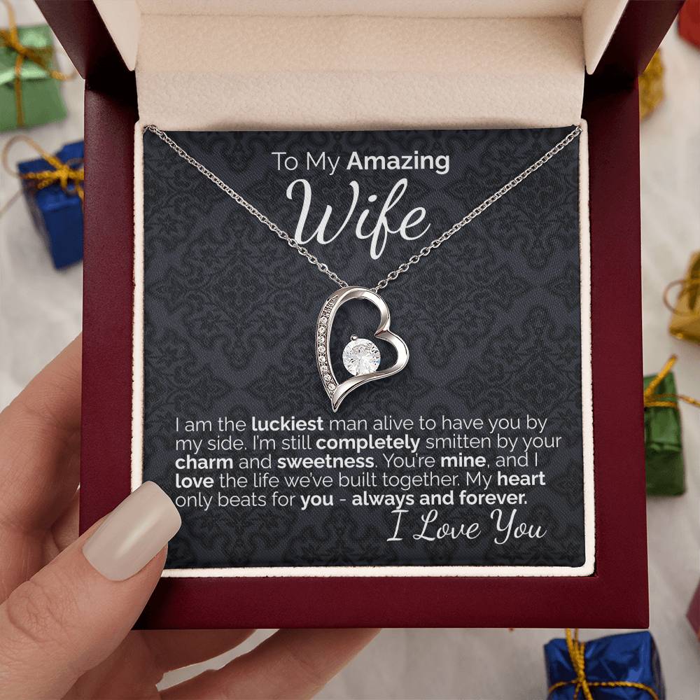 To My Amazing Wife: You're My Forever, My Joy, and the Love of My Life.