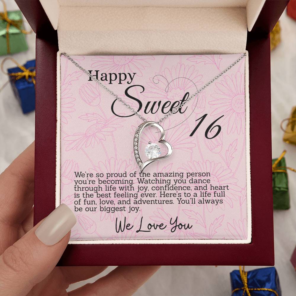 Happy Sweet 16 Birthday - Happy 16th Birthday Message of Love, Pride & Joy
