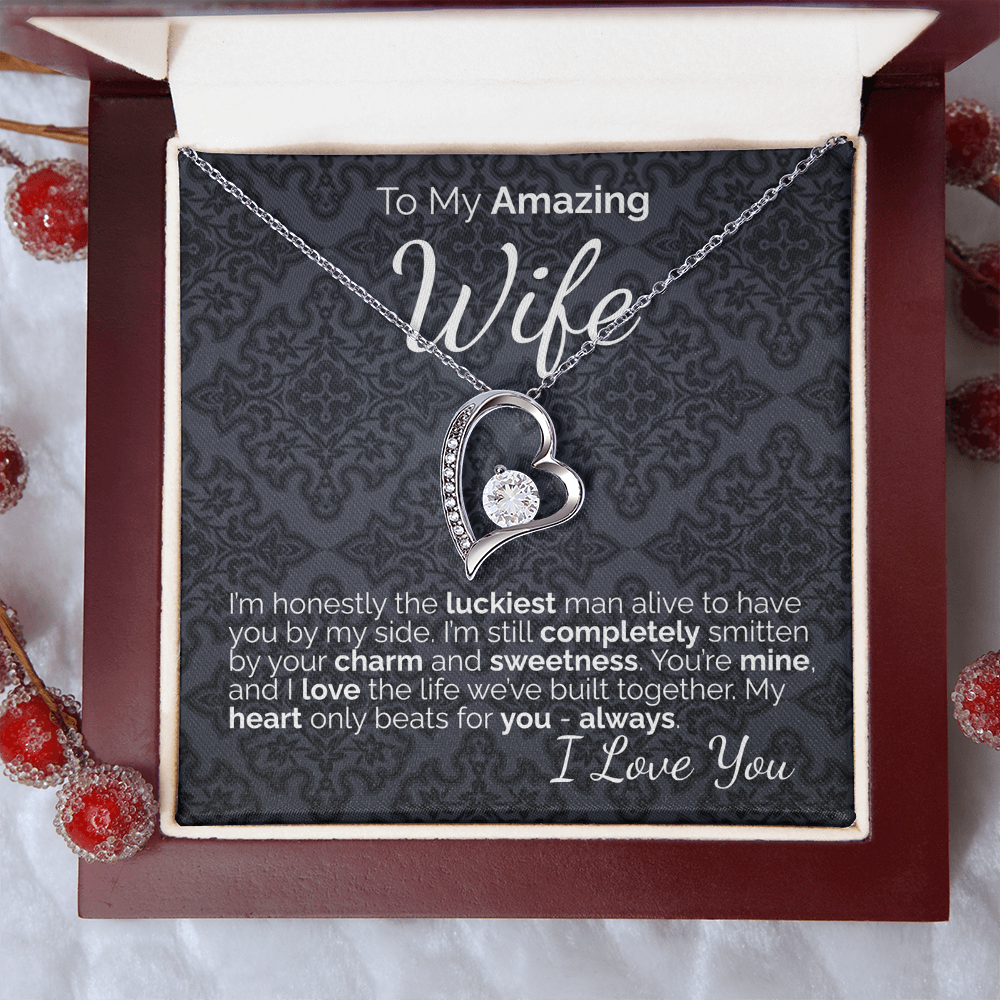 To My Amazing Wife: You're My Forever, My Joy, and the Love of My Life.