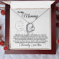 "Snug Corner Love Notes: Heartfelt Jewelry with Message Card - A Mom to Be Gift Celebrating the Promise of a Bond and Heartbeats in Rhythm