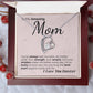 To My Amazing Mom: Your Strength, Wisdom, and Love Have Shaped Who I Am - I'm So Lucky to Have You.