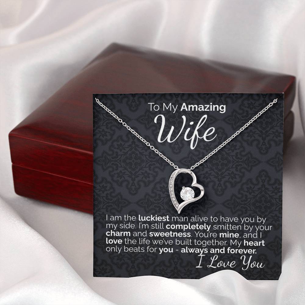 To My Amazing Wife: You're My Forever, My Joy, and the Love of My Life.