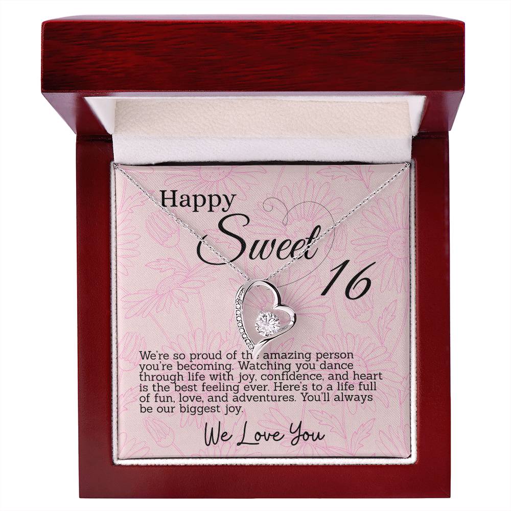 Happy Sweet 16 Birthday - Happy 16th Birthday Message of Love, Pride & Joy