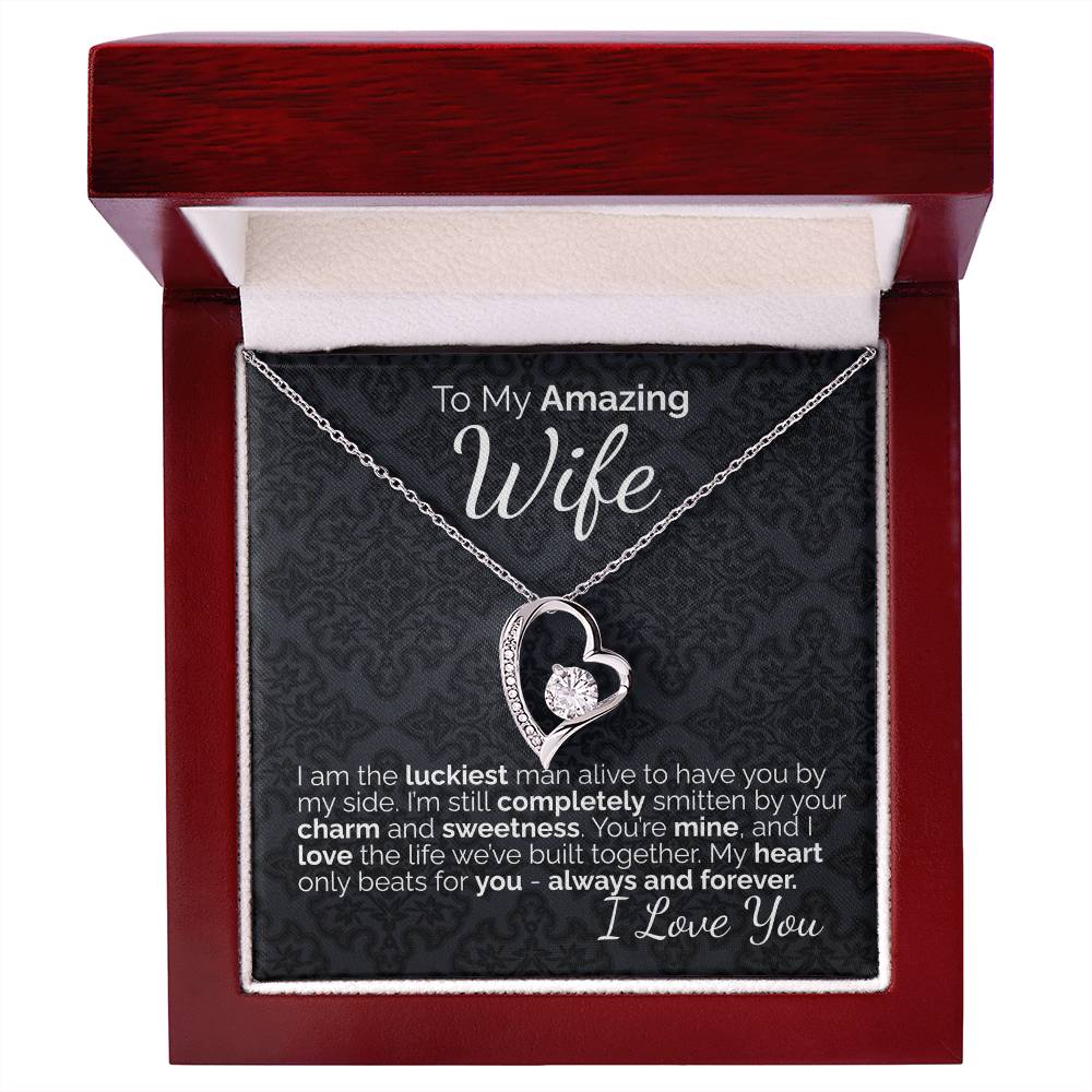 To My Amazing Wife: You're My Forever, My Joy, and the Love of My Life.