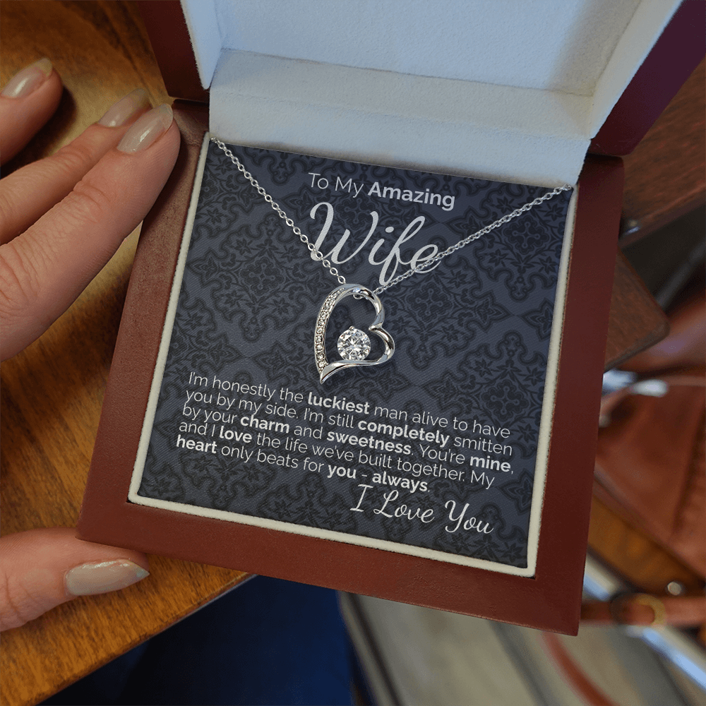 To My Amazing Wife: You're My Forever, My Joy, and the Love of My Life.
