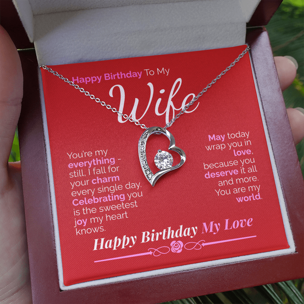 Happy Birthday to My Wife: You're My Everything - My Love, My Joy, My Whole World.