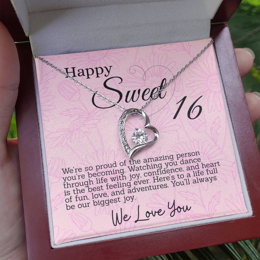 Happy Sweet 16 Birthday - Happy 16th Birthday Message of Love, Pride & Joy