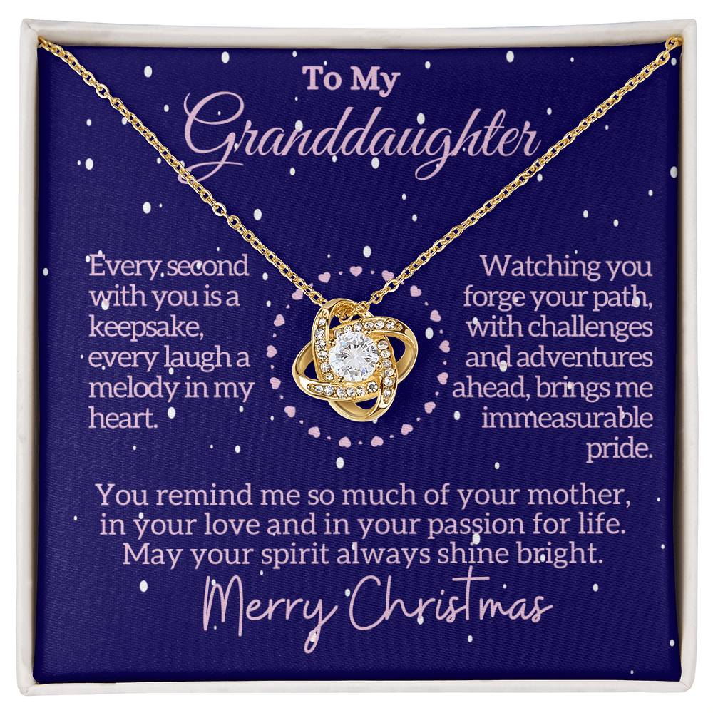 Merry Christmas, Granddaughter - A Keepsake of Love and Pride