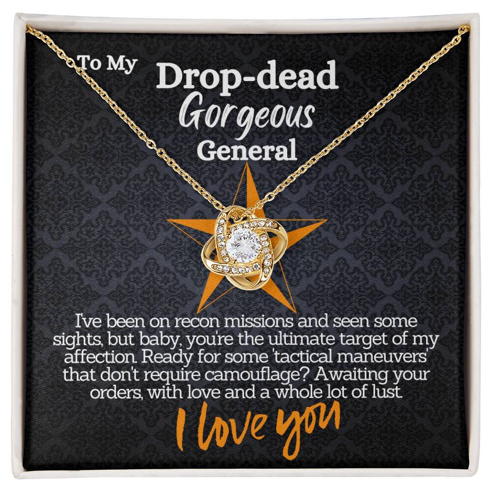 Army Wife Jewelry & Cheeky Message Card Combo: Perfect for Deployment Gifts, Anniversaries, Romantic Moments - For Service Member Wives