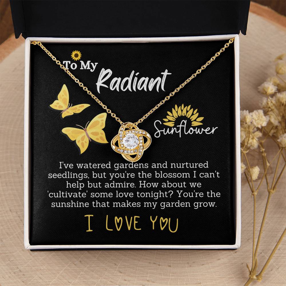 Cultivating Love: To My Radiant Sunflower