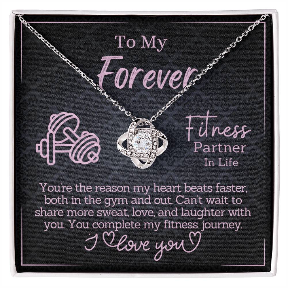 Cardio & Cuddles: Romantic Fitness-Themed Message Card Jewelry - For the Woman Who Makes Your Heart Race in and Out of the Gym