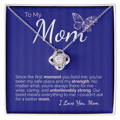 To My Amazing Mom: From Day One, You've Been My Rock - I Love You Always.