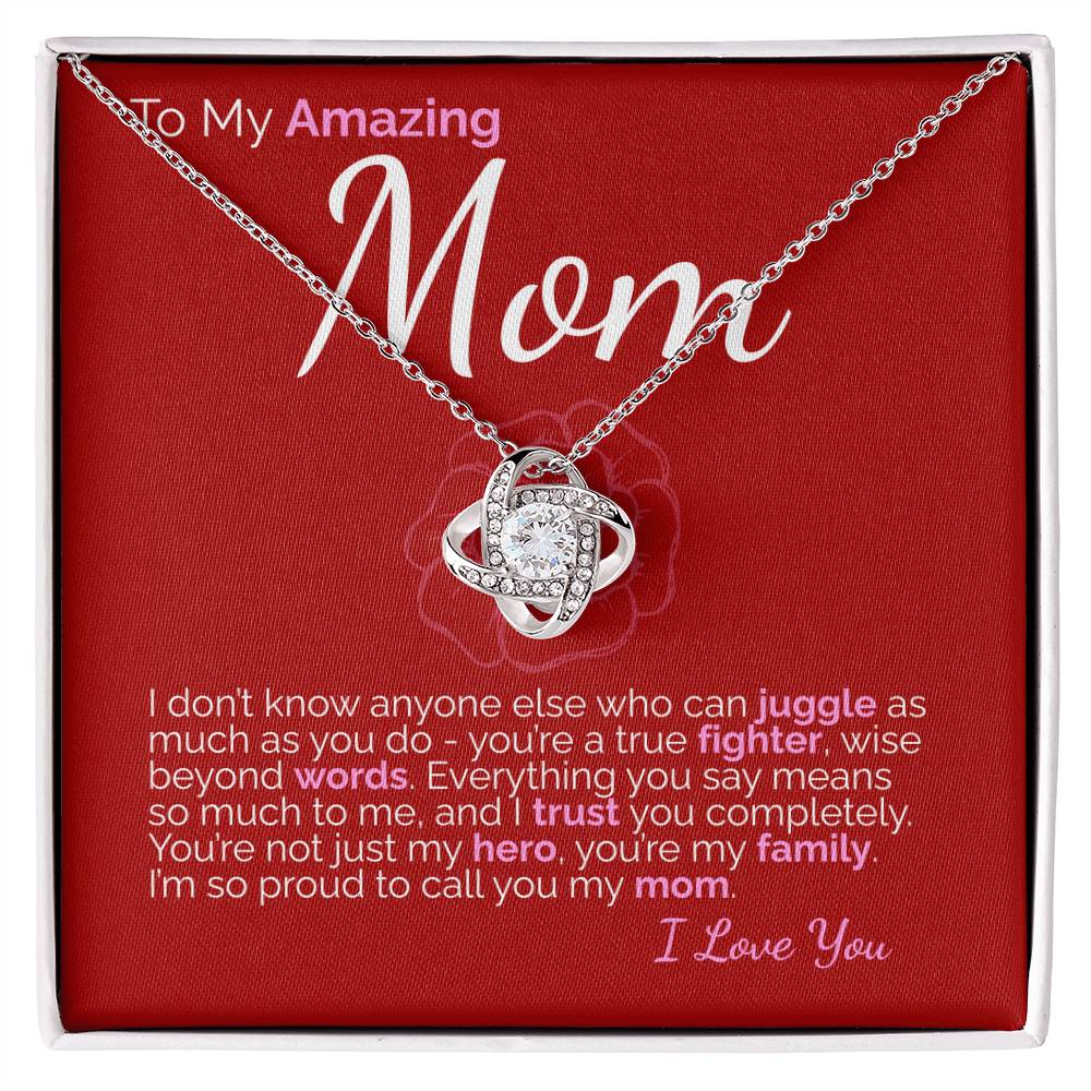 To My Amazing Mom: You're My Hero, My Guide, and the Strongest Woman I Know - I'm So Proud to Call You Mine.