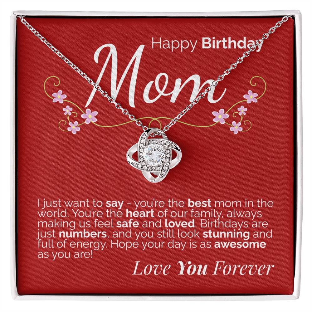 Happy Birthday to the Best Mom in the World - You're Our Heart, Our Home, and Always Beautiful.