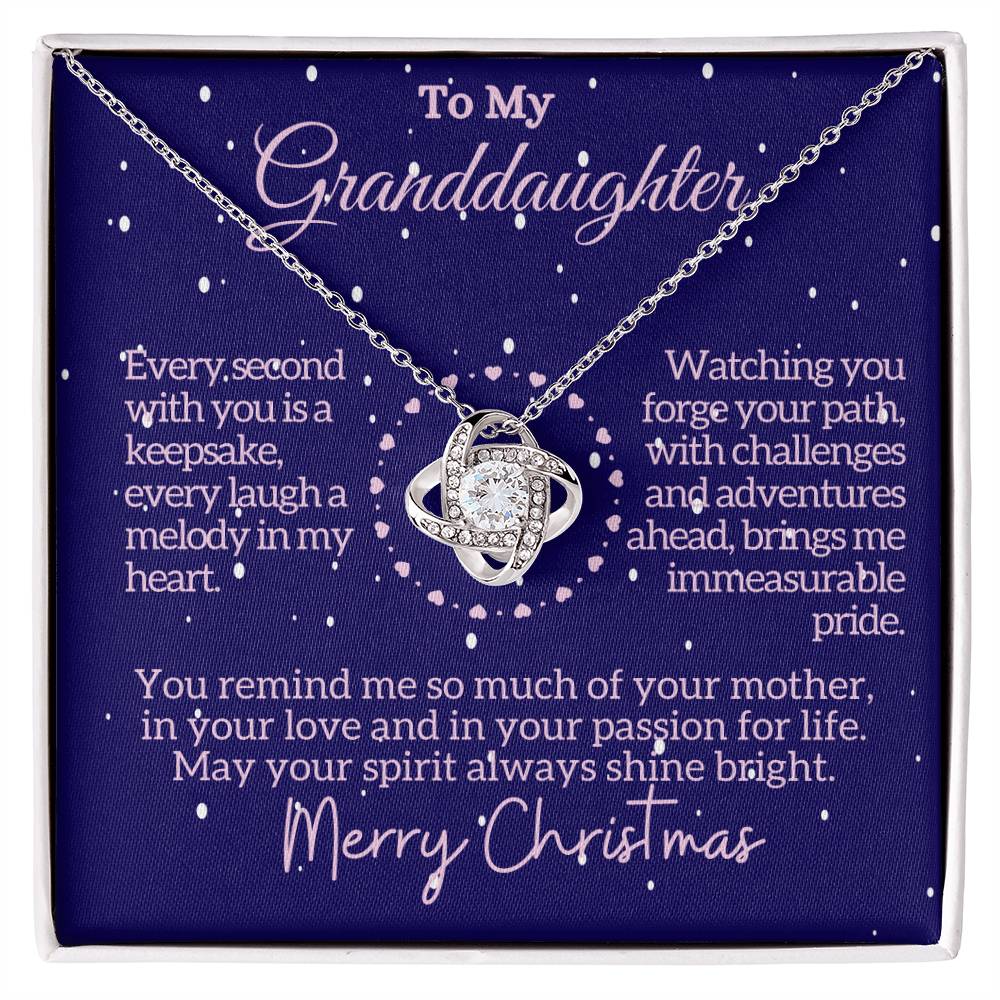 Merry Christmas, Granddaughter - A Keepsake of Love and Pride