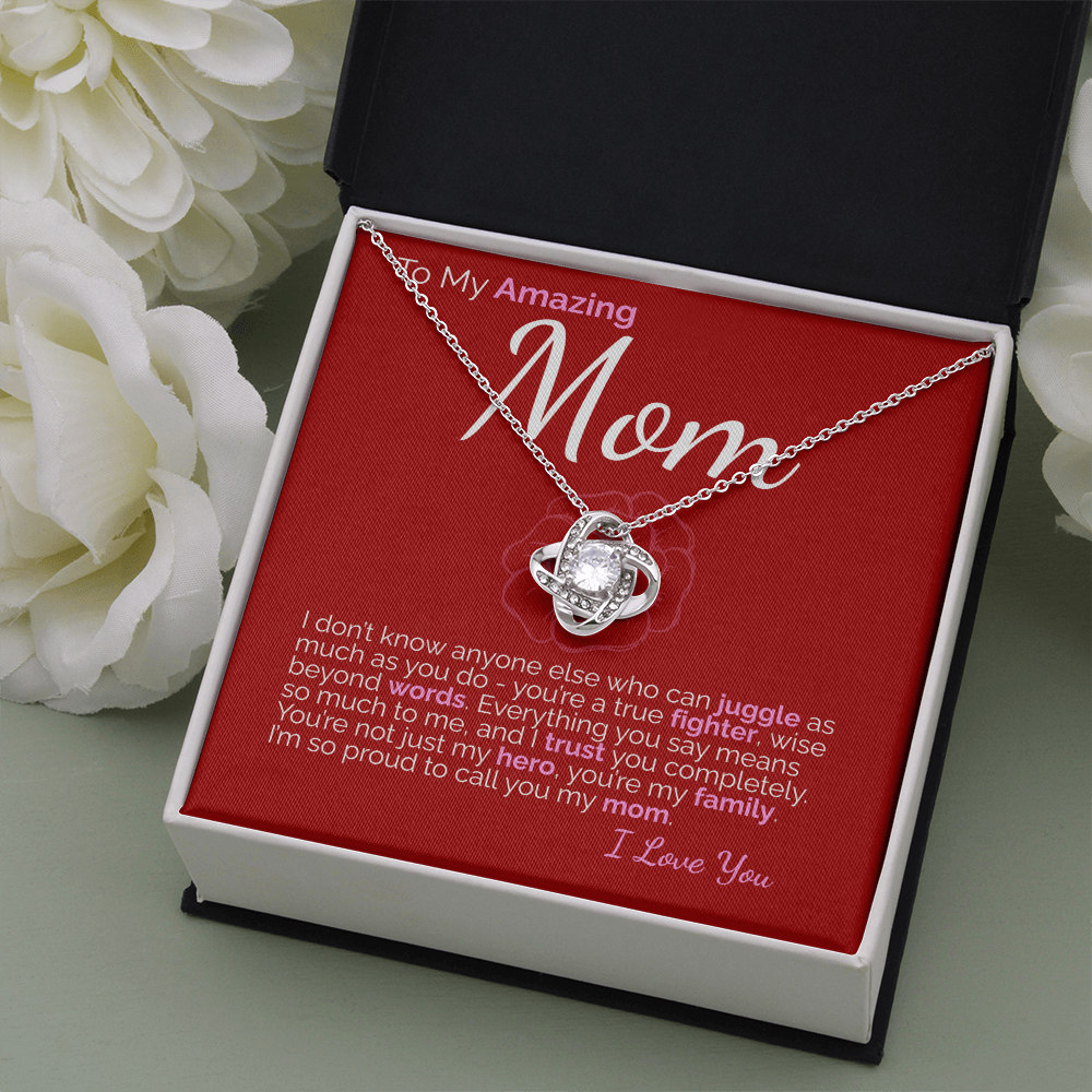 To My Amazing Mom: You're My Hero, My Guide, and the Strongest Woman I Know - I'm So Proud to Call You Mine.