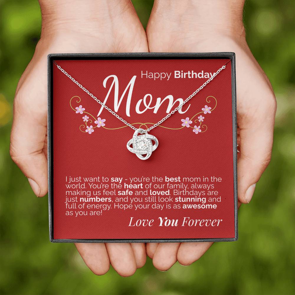 Happy Birthday to the Best Mom in the World - You're Our Heart, Our Home, and Always Beautiful.