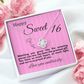 Sweet Sixteen: You Are Our Greatest Gift - Full of Heart, Light, and Love