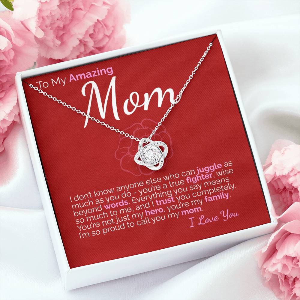 To My Amazing Mom: You're My Hero, My Guide, and the Strongest Woman I Know - I'm So Proud to Call You Mine.
