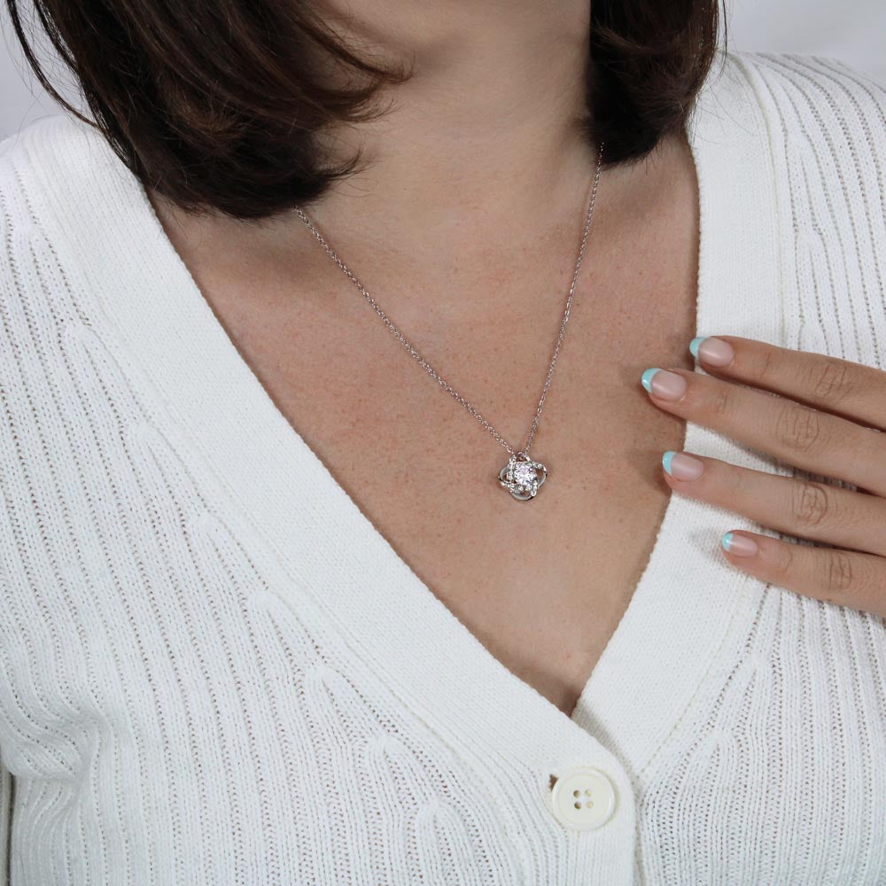 To My Grandma Necklace – Heartfelt Jewelry Gift with Inspirational Message Card – Birthday, Christmas, or Mother's Day Gift from Granddaughter