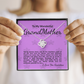 To My Grandma Necklace – Heartfelt Jewelry Gift with Inspirational Message Card – Birthday, Christmas, or Mother's Day Gift from Granddaughter