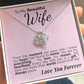 To My Beautiful Wife: From the Moment Our Eyes Met, My Heart Found Its Home - I'll Love You Forever.