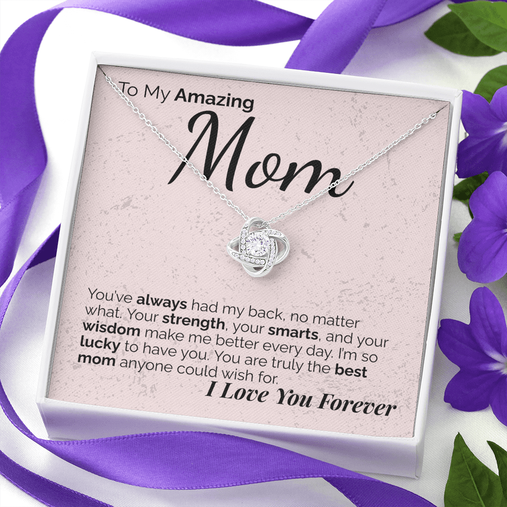 To My Amazing Mom: Your Strength, Wisdom, and Love Have Shaped Who I Am - I'm So Lucky to Have You.