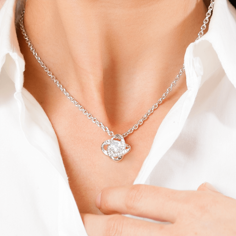 To My Beautiful Daughter Necklace – Sentimental Jewelry Gift with Heartfelt Message Card – Graduation, Birthday, or Special Occasion Gift from Mom or Dad