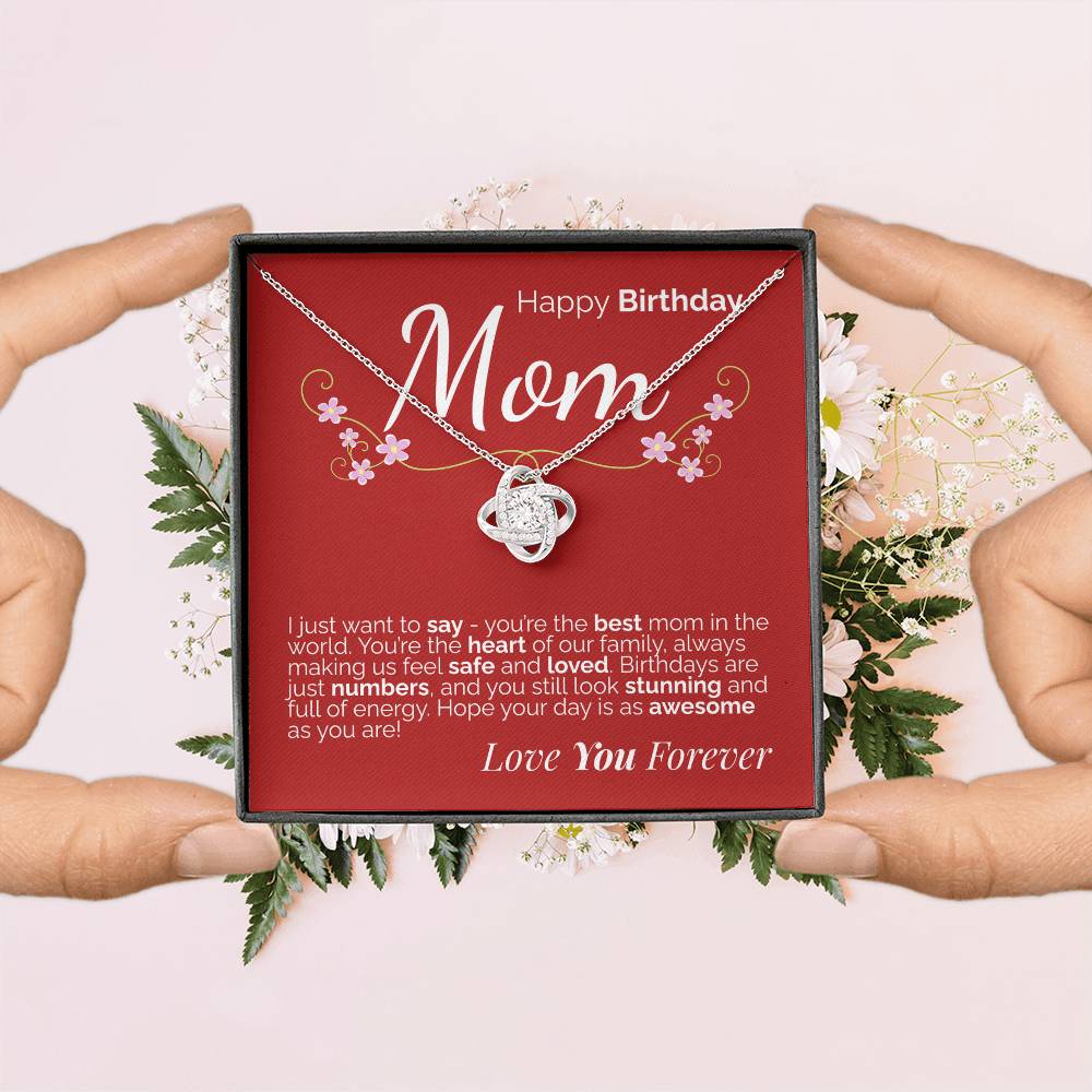 Happy Birthday to the Best Mom in the World - You're Our Heart, Our Home, and Always Beautiful.