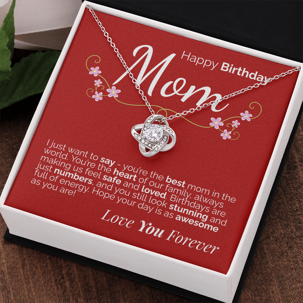 Happy Birthday to the Best Mom in the World - You're Our Heart, Our Home, and Always Beautiful.