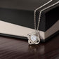 To My Daughter Necklace – Sentimental Jewelry Gift with Heartfelt Message Card – Birthday Present from Mom