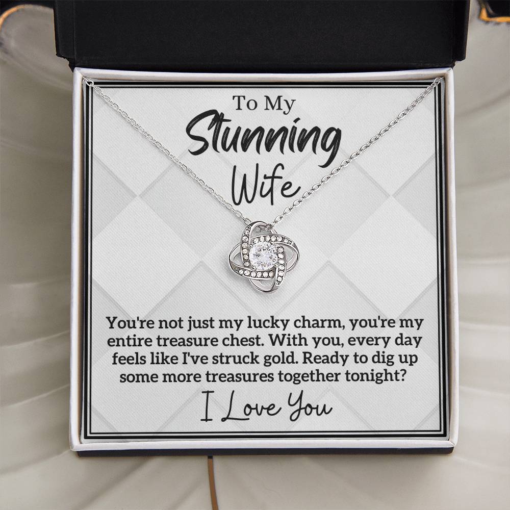 To My Stunning Wife, My Entire Treasure Chest