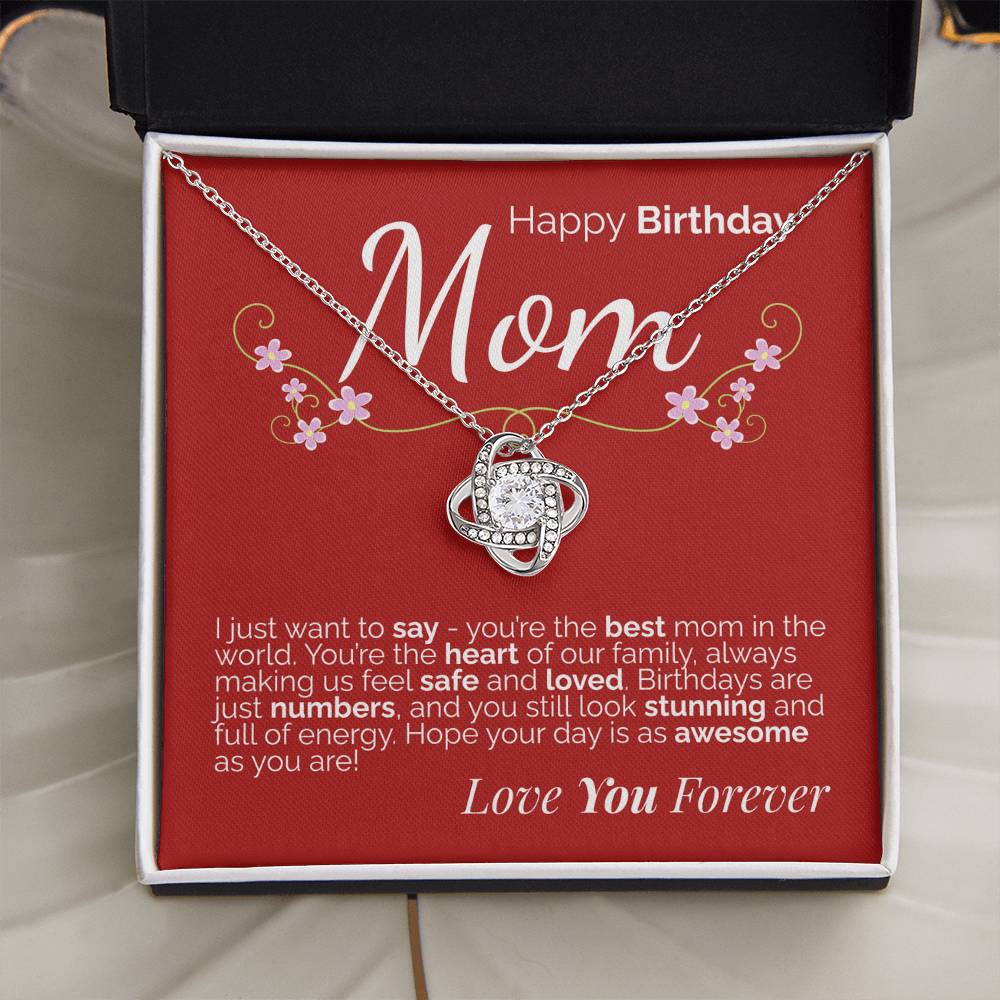 Happy Birthday to the Best Mom in the World - You're Our Heart, Our Home, and Always Beautiful.