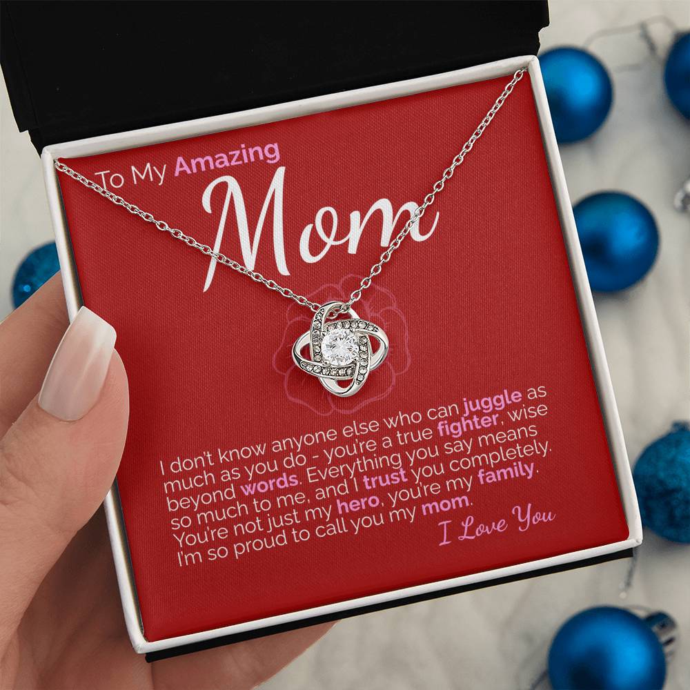 To My Amazing Mom: You're My Hero, My Guide, and the Strongest Woman I Know - I'm So Proud to Call You Mine.