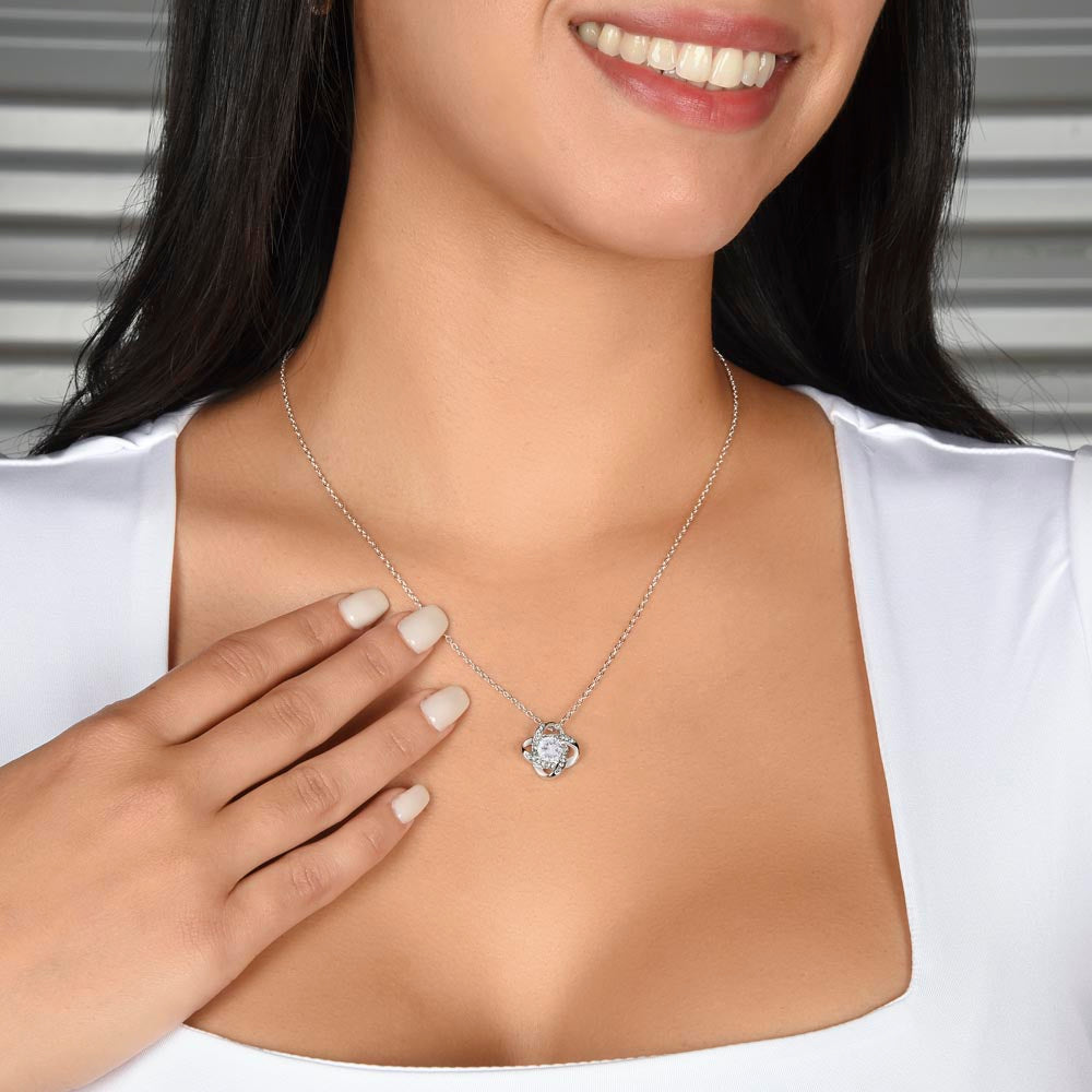 Happy Birthday to My Daughter Necklace – Sentimental Jewelry Gift with Heartfelt Message Card – Birthday Present from Mom or Dad
