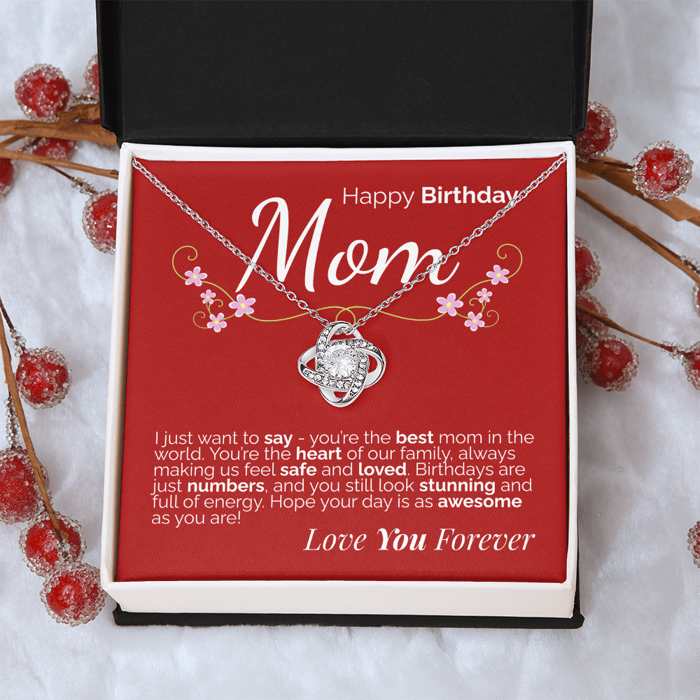 Happy Birthday to the Best Mom in the World - You're Our Heart, Our Home, and Always Beautiful.