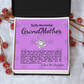 To My Grandma Necklace – Heartfelt Jewelry Gift with Inspirational Message Card – Birthday, Christmas, or Mother's Day Gift from Granddaughter