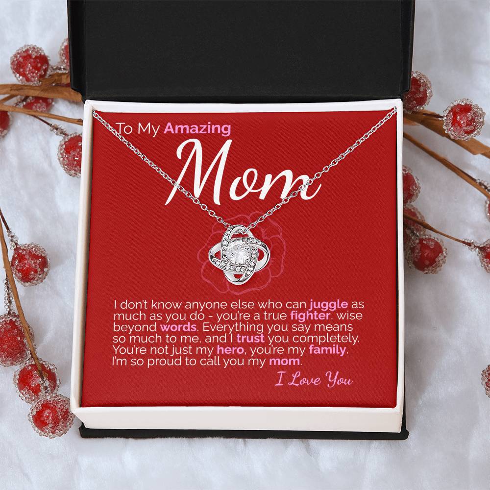 To My Amazing Mom: You're My Hero, My Guide, and the Strongest Woman I Know - I'm So Proud to Call You Mine.