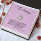 To My Grandma Necklace – Heartfelt Jewelry Gift with Loving Message Card - Birthday, Christmas, or Mother's Day Gift from Granddaughter