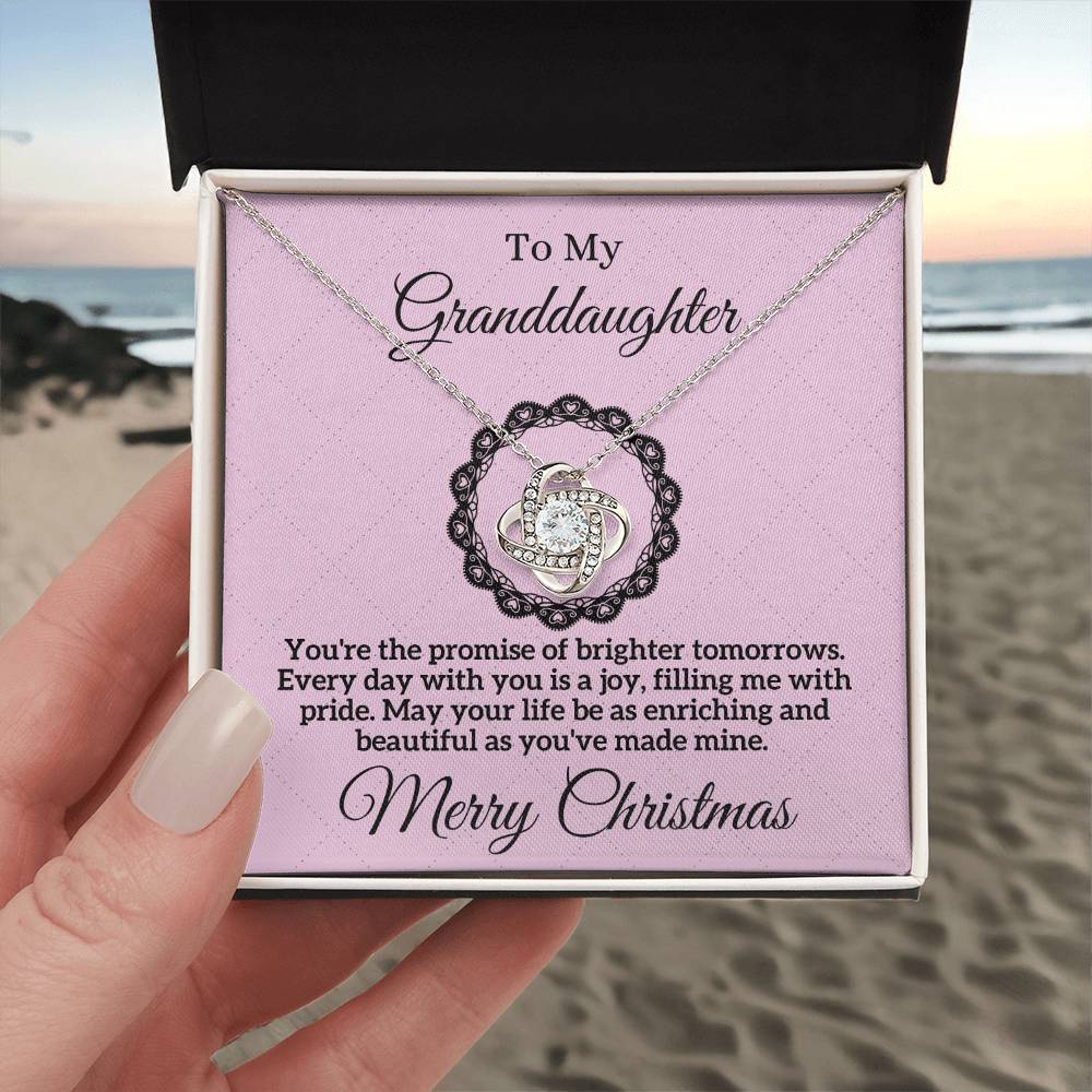 Merry Christmas, Granddaughter - Promise of Brighter Tomorrows