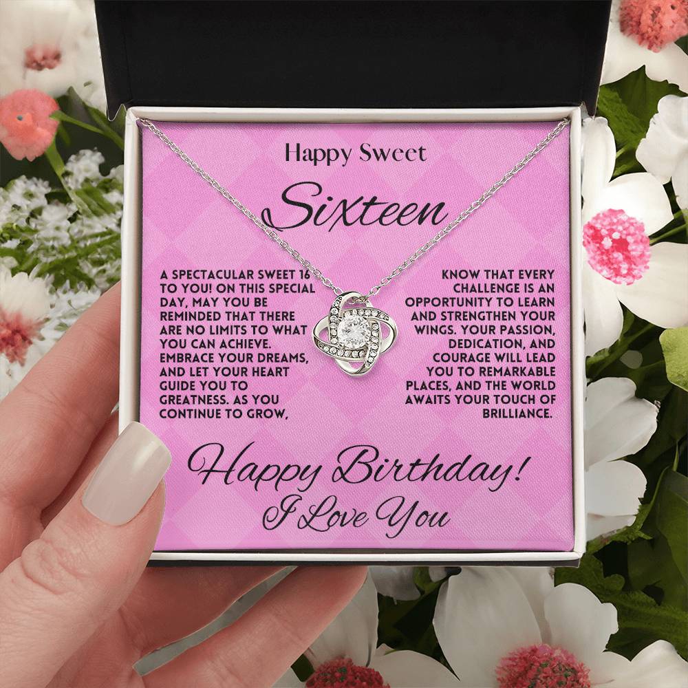 Embrace Your Dreams Sweet Sixteen