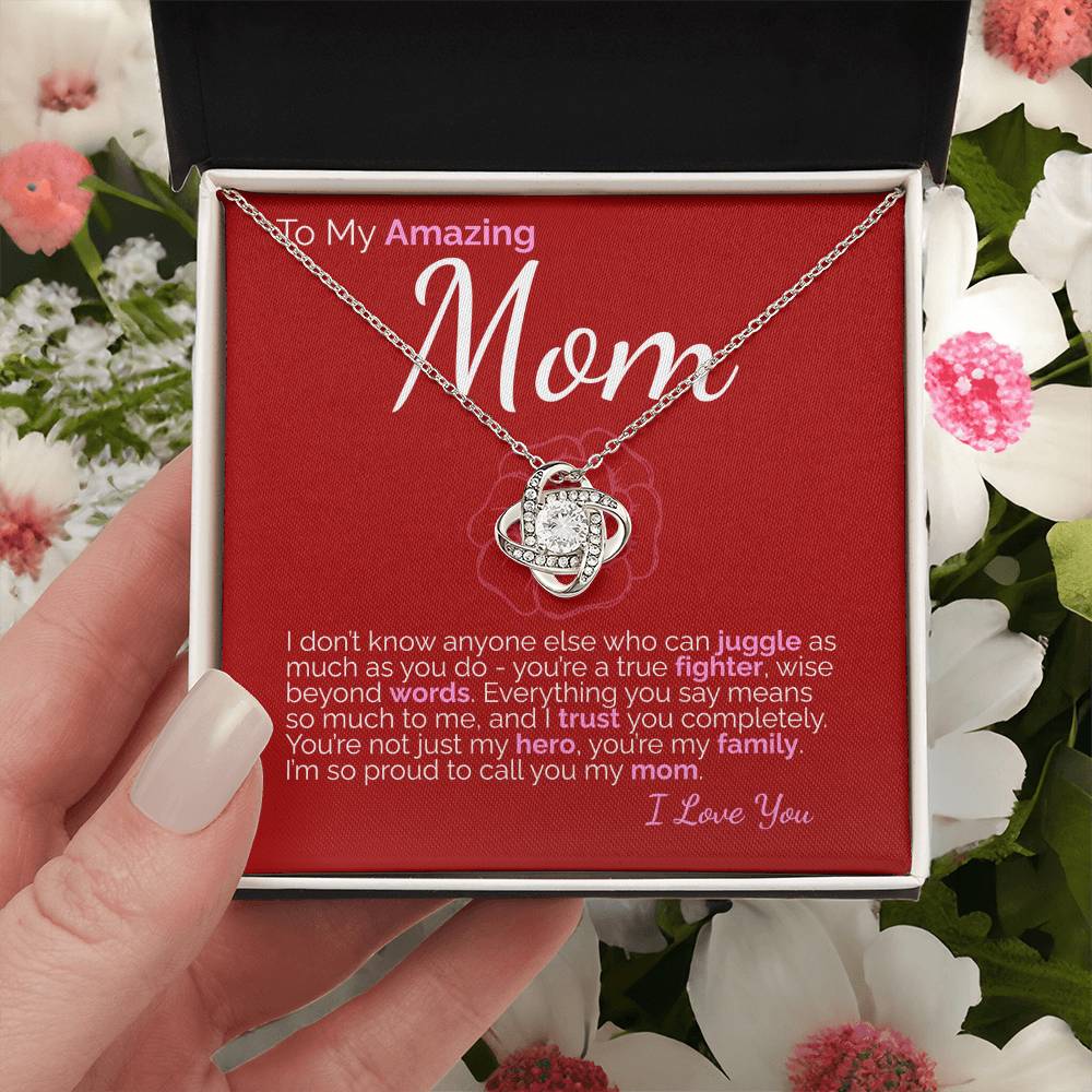 To My Amazing Mom: You're My Hero, My Guide, and the Strongest Woman I Know - I'm So Proud to Call You Mine.