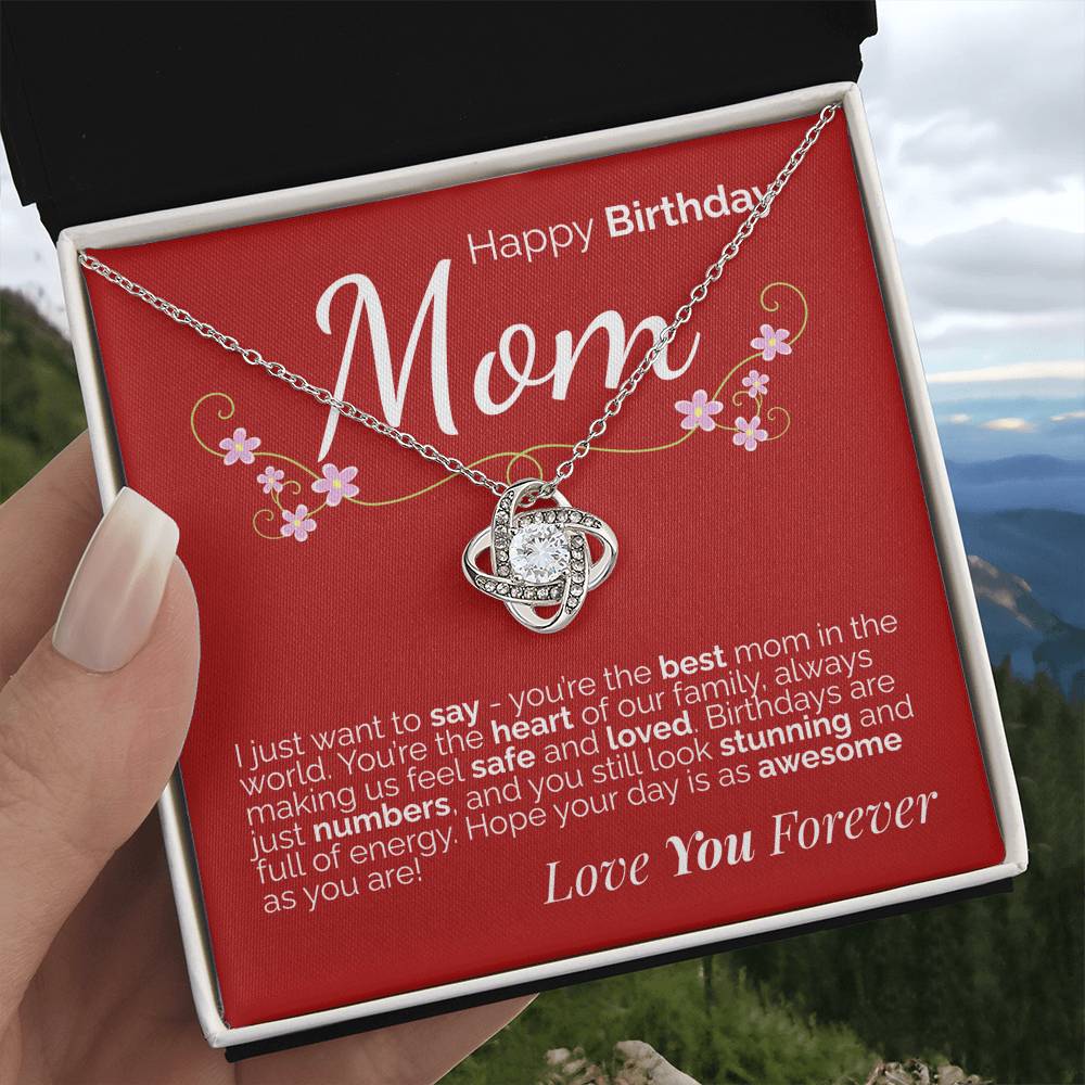 Happy Birthday to the Best Mom in the World - You're Our Heart, Our Home, and Always Beautiful.
