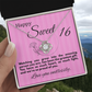 Sweet Sixteen: You Are Our Greatest Gift - Full of Heart, Light, and Love