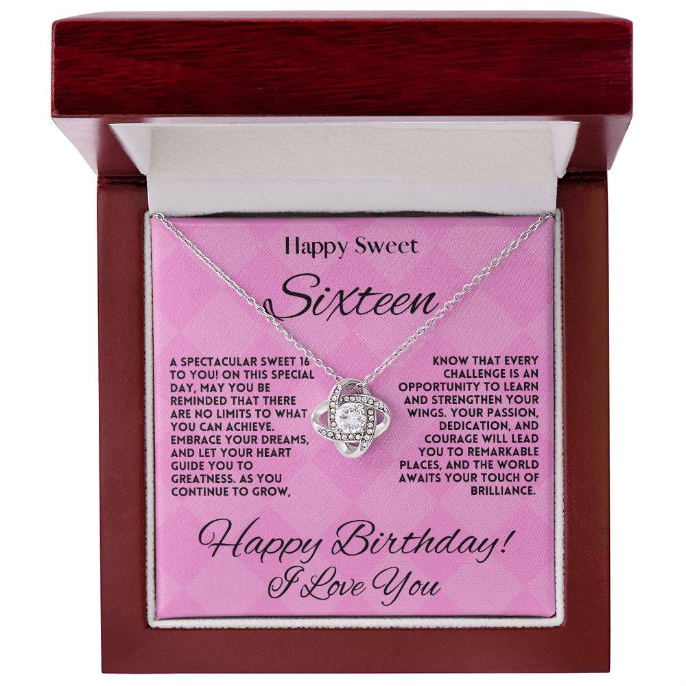 Embrace Your Dreams Sweet Sixteen